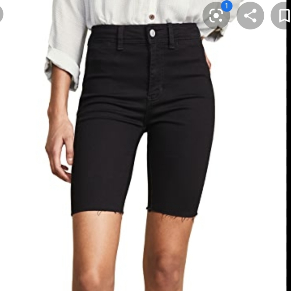 NWT Free People denim Biker Shorts